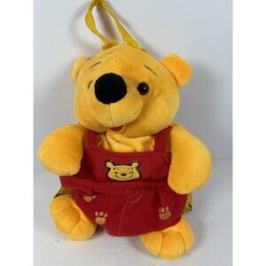 90s Pooh Plush Backpack, Disney's Winnie the Pooh Collectible Charming Toys Co.